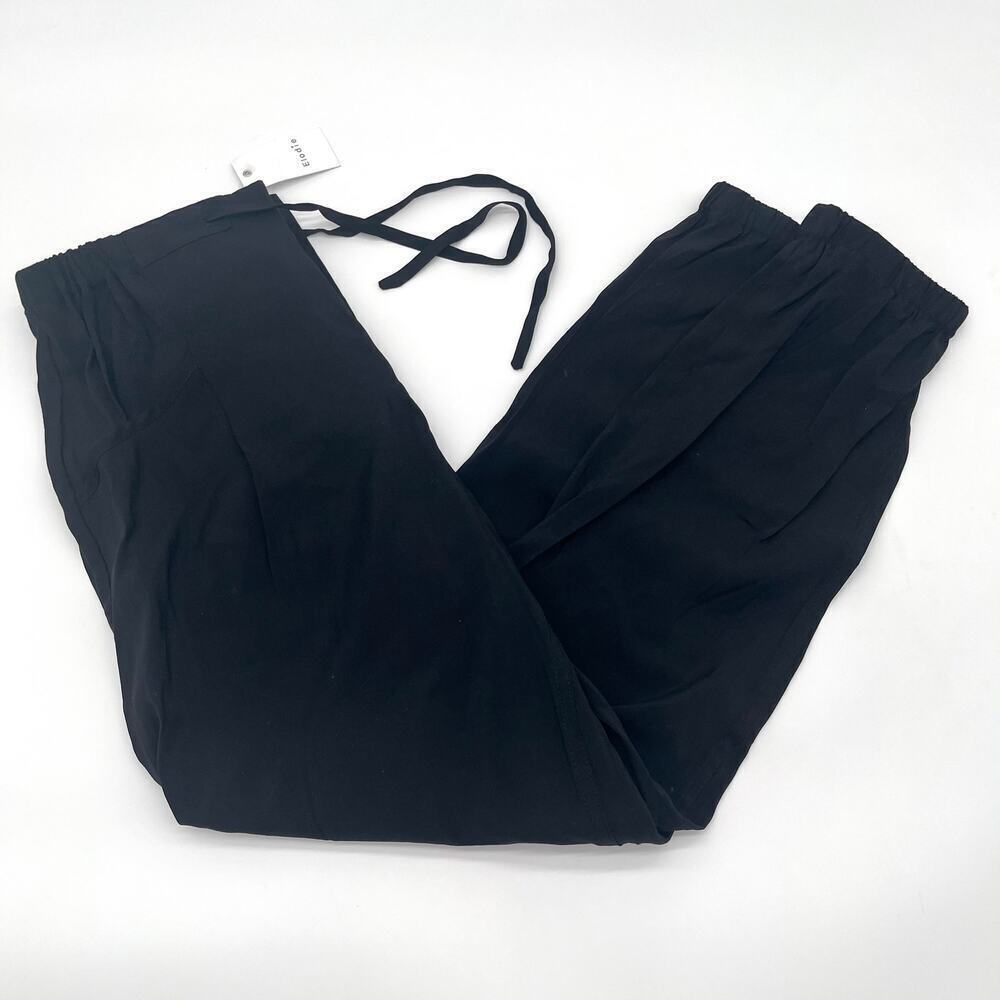 ELODIE NWT Black Dress Joggers, Medium